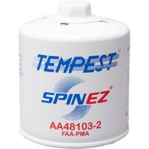 TEMPEST AA48103-2 SPIN EZ OIL FILTER