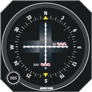 BENDIX KING KI-209 VOR/LOC/GLIDESLOPE INDICATOR