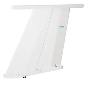 Comant Sar Tri-Band Single Port Blade Antenna - VHF/Uhr - White
