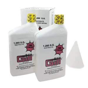 Gill Aircraft Battery Electrolyte Fluid – 2 Quart Pack