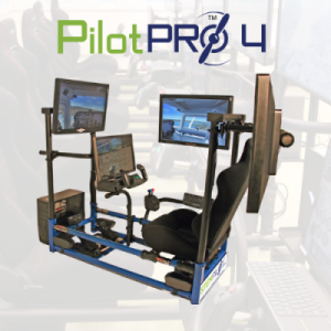 STEMPILOT PILOT PRO 4I HIGH FIDELITY SIT-IN FLIGHT SIMULATOR